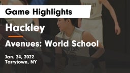 Hackley  vs Avenues: World School Game Highlights - Jan. 24, 2022
