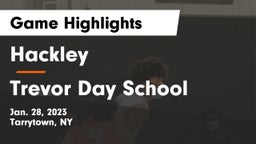 Hackley  vs Trevor Day School Game Highlights - Jan. 28, 2023