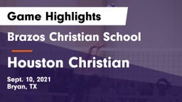 Brazos Christian School vs Houston Christian  Game Highlights - Sept. 10, 2021