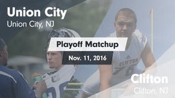 Matchup: Union City vs. Clifton  2016