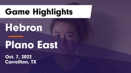 Hebron  vs Plano East  Game Highlights - Oct. 7, 2022