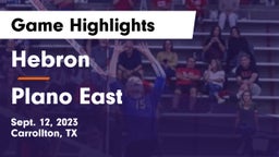 Hebron  vs Plano East  Game Highlights - Sept. 12, 2023