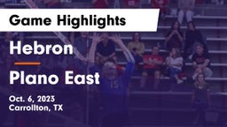 Hebron  vs Plano East  Game Highlights - Oct. 6, 2023