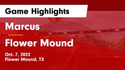 Marcus  vs Flower Mound  Game Highlights - Oct. 7, 2022