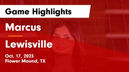 Marcus  vs Lewisville  Game Highlights - Oct. 17, 2023