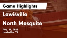 Lewisville  vs North Mesquite  Game Highlights - Aug. 25, 2023