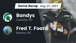 Recap: Bandys  vs. Fred T. Foard  2021