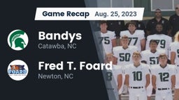 Recap: Bandys  vs. Fred T. Foard  2023