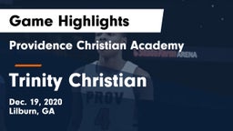 Providence Christian Academy  vs Trinity Christian  Game Highlights - Dec. 19, 2020