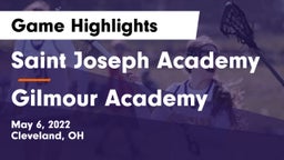 Saint Joseph Academy vs Gilmour Academy Game Highlights - May 6, 2022