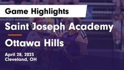 Saint Joseph Academy vs Ottawa Hills  Game Highlights - April 28, 2023