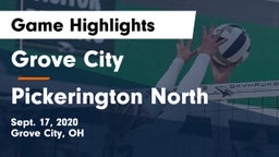 Grove City  vs Pickerington North  Game Highlights - Sept. 17, 2020