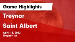 Treynor  vs Saint Albert Game Highlights - April 12, 2022