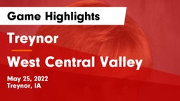 Treynor  vs West Central Valley  Game Highlights - May 25, 2022