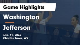 Washington  vs Jefferson  Game Highlights - Jan. 11, 2023