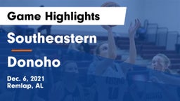 Southeastern  vs Donoho  Game Highlights - Dec. 6, 2021