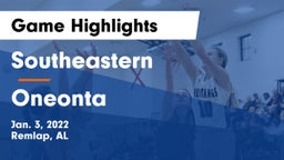 Southeastern  vs Oneonta  Game Highlights - Jan. 3, 2022