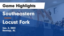 Southeastern  vs Locust Fork  Game Highlights - Jan. 4, 2022