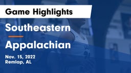 Southeastern  vs Appalachian  Game Highlights - Nov. 15, 2022