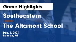 Southeastern  vs The Altamont School Game Highlights - Dec. 4, 2023