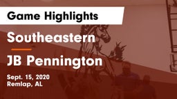 Southeastern  vs JB Pennington Game Highlights - Sept. 15, 2020