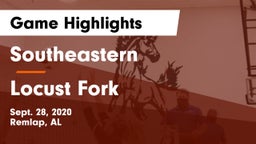 Southeastern  vs Locust Fork  Game Highlights - Sept. 28, 2020