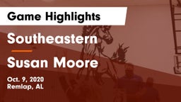 Southeastern  vs Susan Moore  Game Highlights - Oct. 9, 2020
