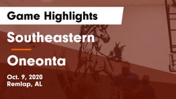 Southeastern  vs Oneonta  Game Highlights - Oct. 9, 2020
