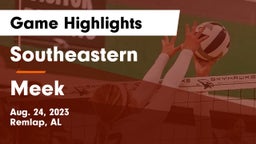 Southeastern  vs Meek  Game Highlights - Aug. 24, 2023
