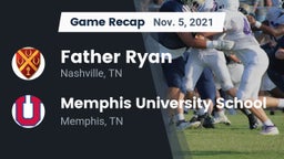 Recap: Father Ryan  vs. Memphis University School 2021