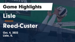 Lisle  vs Reed-Custer Game Highlights - Oct. 4, 2022