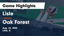 Lisle  vs Oak Forest  Game Highlights - Aug. 26, 2023