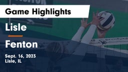 Lisle  vs Fenton  Game Highlights - Sept. 16, 2023