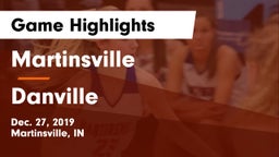 Martinsville  vs Danville  Game Highlights - Dec. 27, 2019