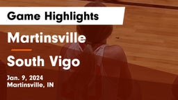 Martinsville  vs South Vigo  Game Highlights - Jan. 9, 2024