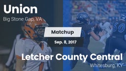 Matchup: Union School High vs. Letcher County Central  2017