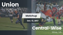 Matchup: Union School High vs. Central-Wise  2017