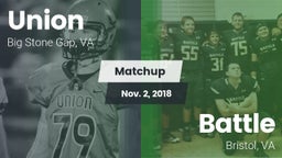 Matchup: Union School High vs. Battle  2018