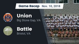 Recap: Union  vs. Battle  2018