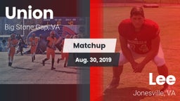 Matchup: Union School High vs. Lee  2019