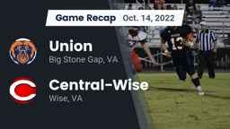 Recap: Union  vs. Central-Wise  2022