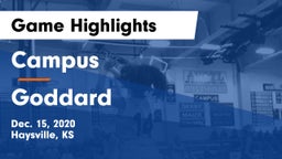 Campus  vs Goddard  Game Highlights - Dec. 15, 2020