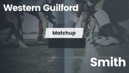 Matchup: Western Guilford vs. Smith  2016