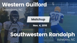 Matchup: Western Guilford vs. Southwestern Randolph  2016
