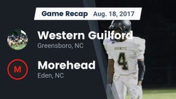 Recap: Western Guilford  vs. Morehead  2017