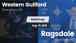 Matchup: Western Guilford HS vs. Ragsdale  2018
