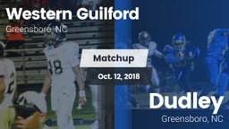 Matchup: Western Guilford HS vs. Dudley  2018