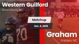 Matchup: Western Guilford HS vs. Graham  2019