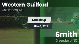 Matchup: Western Guilford HS vs. Smith  2019