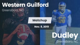 Matchup: Western Guilford HS vs. Dudley  2019